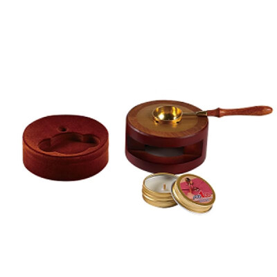 

Wax Seal Furnace Melting Furnaces Wax Melting Pot Sealing Stamp Envelope Melting Spoon Kit