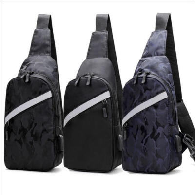 

Men Small Chest Bag Pack Waterproof Travel Sport Shoulder Sling Backpack