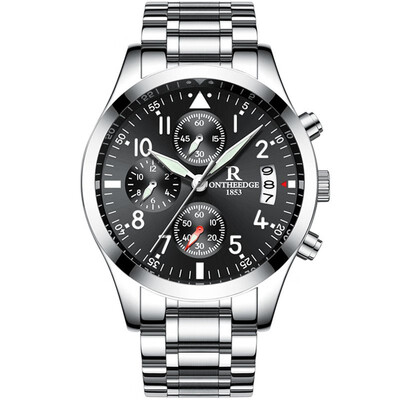 

Ultrathin Waterproof Steel Strip Quartz Male Wrist Watch Man Student Fashion Watch