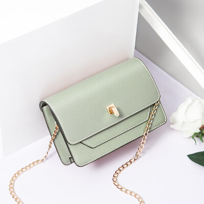 

In summer the new ins girl Korean version Sen students chain bag fashion single shoulder slanting bag