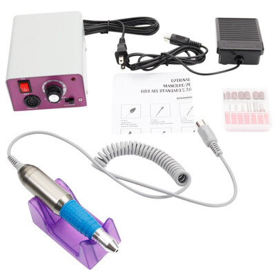 

Ktaxon Professional Electric Nail Polisher File Drill Manicure Pedicure Machine Kit Set