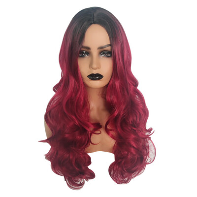 

〖Follure〗Gradient Cosplay Woman Natural Party Wig Short Full Hair Fashion Synthetic Wig