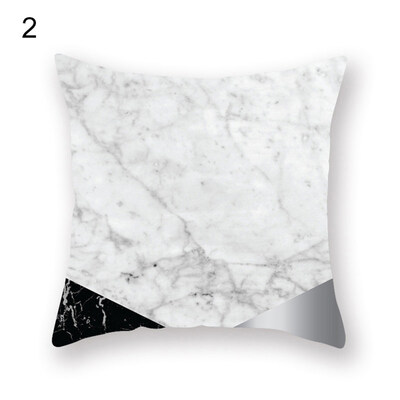 

Marble Grain Love Happy Pillow Case Cushion Cover Sofa Bed Car Cafe Office Decor