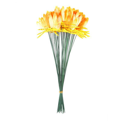 

Greensen 50PCS Garden Decoration Plastic Lawn Decor Ornament Simulation Outdoor Supplies