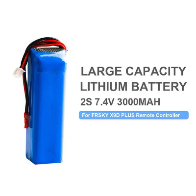 

2S 74V 3000mAh Lipo Battery for FRSKY X9D PLUS Remote Controller