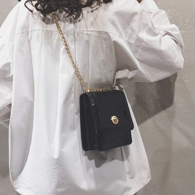 

Advanced sense bag Yangqi chain small square bag handbags new 2019 retro shoulder bag small bag texture Messenger bag