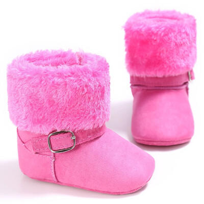 

Fashion Baby Girls Boys Lovely Boots Unisex Snow Boots Winter Kids Warm Style Shoes