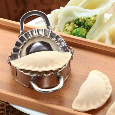 

Gobestart Eco-Friendly Pastry Tools Stainless Steel Dumpling Maker Wraper Dough Cutter