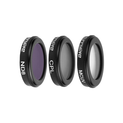 

Tailored 3 in 1 ND8 UV CPL Waterproof Camera Lens Filters kit For DJI Mavic 2 Zoom Drone