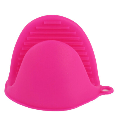 

Kitchen Heat Resistant Silicone Oven Pot Dish Clip Glove Hand Cover Protector