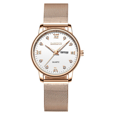 

Caseton watches womens new student ins wind steel band Korean fashion waterproof simple quartz watches womens watches