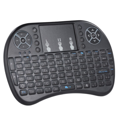 

24GHz Wireless Keyboard with Touchpad Mouse Handheld Remote Control for Android TV BOX PC Smart TV Black