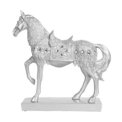 

Greensen Engraved Horse Decor Blessing Arts Crafts Statue Desktop Ornament Sculpture Lucky Gift