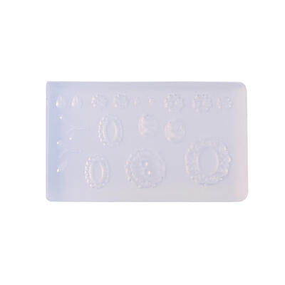 

3D Pattern DIY Nail Art Silicone Mold UV Gel Nail Template Form Mould Decor
