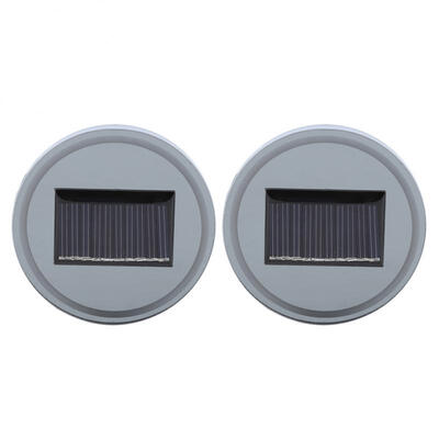 

Greensen 2pcs Solar LED Cup Pad Holder RGB 7 Colors Lights USB Car Bottle Bottom Mat