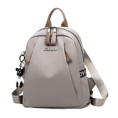 

Backpack female summer tide fashion wild Oxford canvas small backpack nylon bag