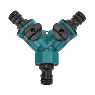 

Garden Hose Pipe Splitter Plastic Water Quick Connector Irrigation Tool