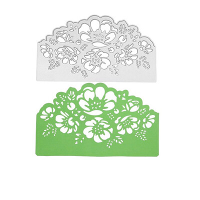 

Gobestart New Flower Heart Metal Cutting Dies Stencils DIY Scrapbooking Album Paper Card
