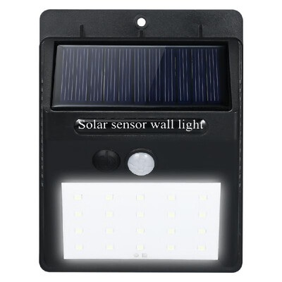 

LED Solar Powered PIR Motion Sensor Wall Light 20 LED Outdoor Wireless IP65 Waterproof Energy Saving Street Yard Path Home Garden