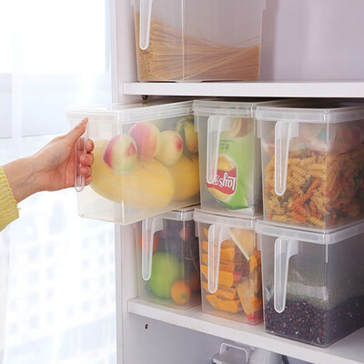 

Siaonvr Storage Collecting Box Basket Kitchen Refrigerator Fruit Food Organiser Utility