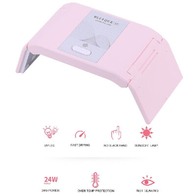 

24W UV -E-D Lamp Nail Dryer for Manicure Nails Curing Lamp Smart Polish Light Nail Art Tools