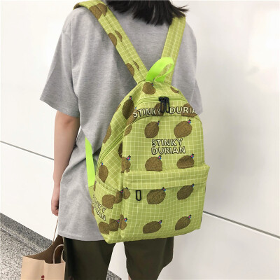 

Insfeng schoolbag female Korean version of high school backpack undergraduates antique feeling junior high school students Johnson