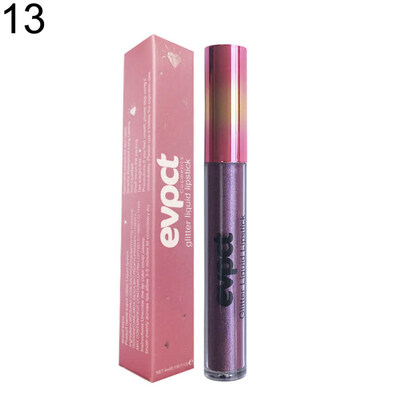 

15 Colors Women Glitter Lip Gloss Makeup Waterproof Long Lasting Matte Lipstick