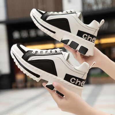 

Torre shoes women ins tide thick bottom increased color matching casual sneakers women Joker intellectual smoked shoes super fire