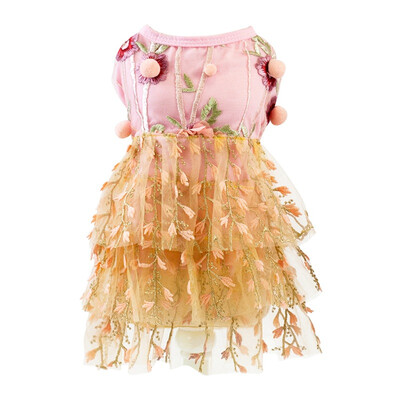

Summer Dog Dress Pet Dog Clothes for Small Dog Leisi Dress Skirt Puppy Clothing Spring Pet Clothes Chihuahua Yorkie