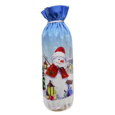 

Creative Christmas Santa Red Wine Bottle Set Christmas Red Wine Gift Bag