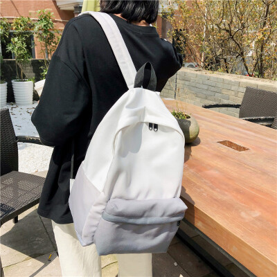 

Ins schoolbag female Korean version of high school students Tide Simplified Sen Department Guzhuang backpack junior high school Ja