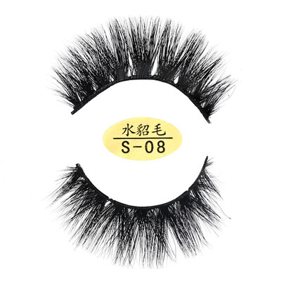 

〖Follure〗Natural 3D Eyelashes 100 faux Mink Hand-made False Lashes Soft 1 Pair