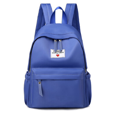 

Water backpack female Oxford cloth backpack female Korean high school junior high school leisure bag travel bag