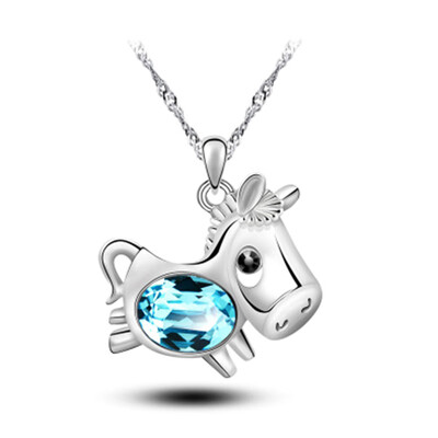 

necklace Men Necklace Excellent Pendants Crystal Chain Pendant Women Diamond Gift