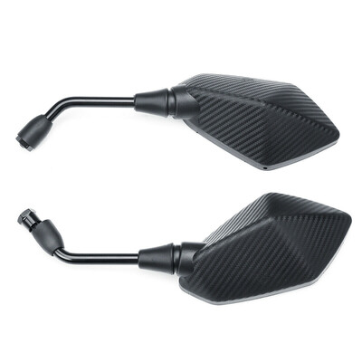 

Black Motorcycle Rear View Side Mirror Universal Motorbike Grip Lever Parts Set