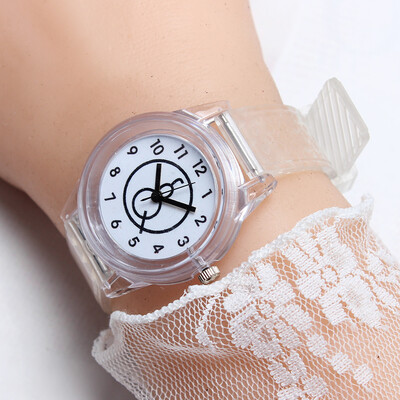 

Plastic Clock Silicon Watch Women Sport Casual Quartz Wristwatches Novelty Crystal Ladies Watches Cartoon Reloj Mujer 2018