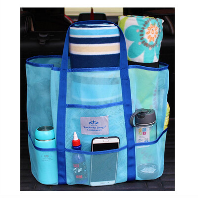 

New Large Capacity Beach Bag Storage Organizer Makeup Bags Cosmetic Travel Handbag