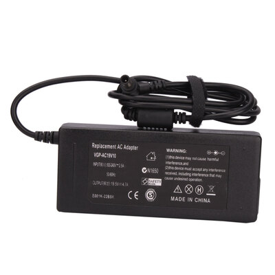 

High Quality AC Adapter for Sony VGP-AC19V19 VGP-AC19V25 AC19V10 Power Supplies