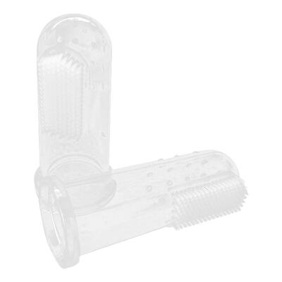 

Super Soft Silicone Pet Finger Toothbrush Teddy Dog Brush Tartar Remover