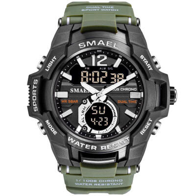 

SMAEL 1805 Multifunctional Sport Wristwatches Male Waterproof Digital LED Military Watch For Outdoor