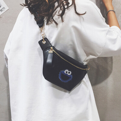

Popular female bag 2019 new fashion trend chest bag net red bag Messenger bag wild ins foreign air shoulder bag