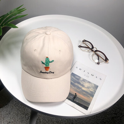 

Mans Cotton Embroidered Baseball Cap Student Korean Edition Outdoor Leisure Hundred Letter Duck Tongue Cap Tide