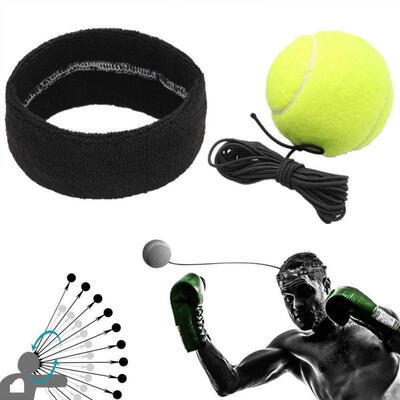 

NEW Training Ball Head Band for Reflexing Speed Training Boxing Punch Exercise