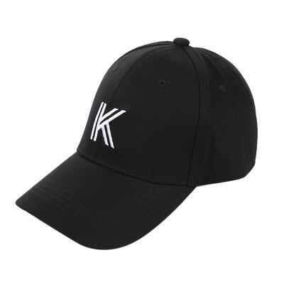 

Letter K Print Baseball Cap Unisex Embroidery Snapback Casual Caps Dad Hat
