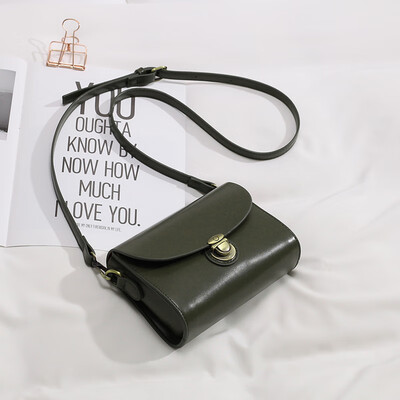 

Ins advanced feeling ancient small bag leisure simple oblique bag girl new 2019 Korean version 100 lap single shoulder bag tide