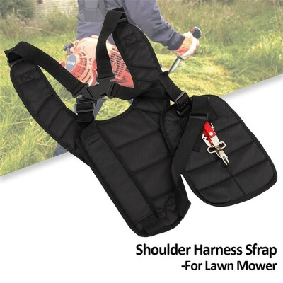 

Adjustable Padded Lawn Mower Strap Belt Double Shoulder Harness Strap for Brush Cutter Trimmer