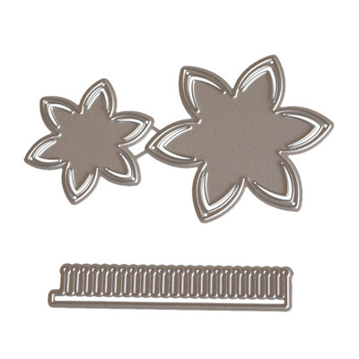 

Siaonvr New Flower Heart Metal Cutting Dies Stencils DIY Scrapbooking Album Paper Card