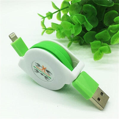 

3M Retractable Lightning Cable Extra Long Flat Charging And Syncing Cord