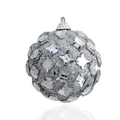

1 PCS 78 cm Merry Christmas Rhinestone Glitter Balls Xmas Tree Hanging Baubles Pendant Gift Ornaments For Party Home Decoration