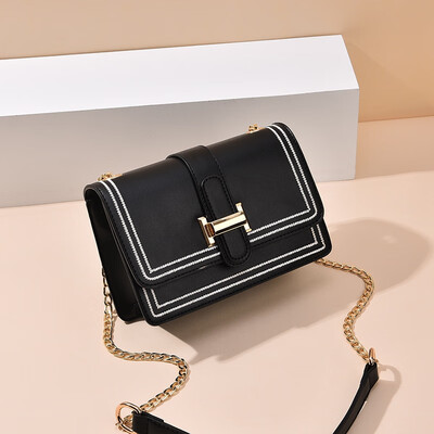 

Summer Single Shoulder Ladies Up-trend Korean Ins Baitao Chain Slant Bag Fashion Simple